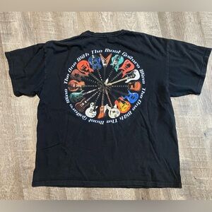 The One With the Most Guitars Wins men’s XL tee shirt
